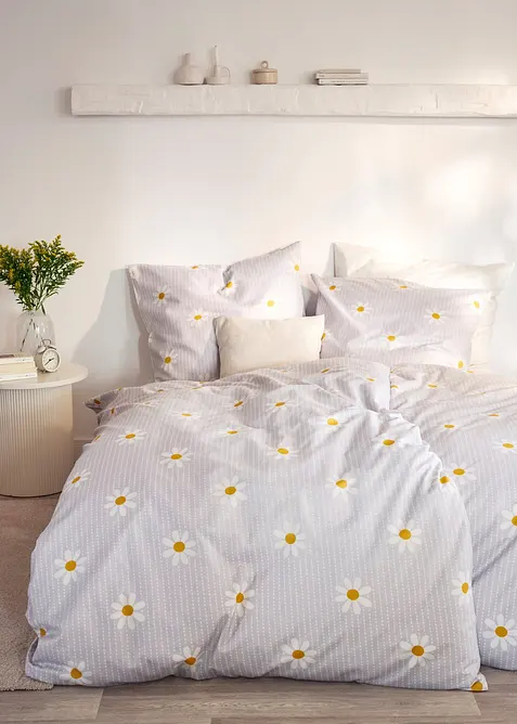 P&aring;slakanset av bomullsblandning, bonprix