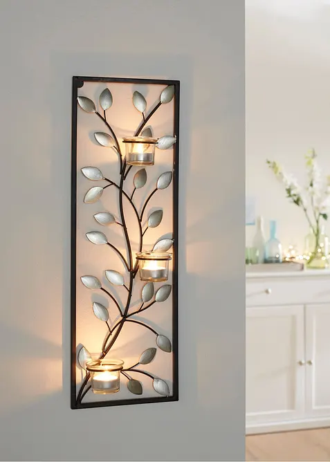 V&auml;ggljusstake, bonprix