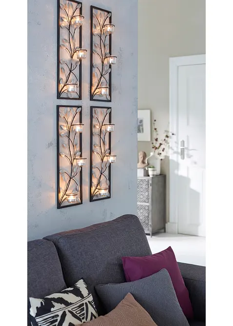 V&auml;ggljusstake, bonprix