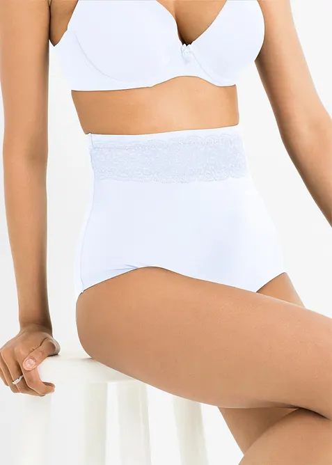 Trosa med l&auml;tt formande effekt (2-pack), bonprix