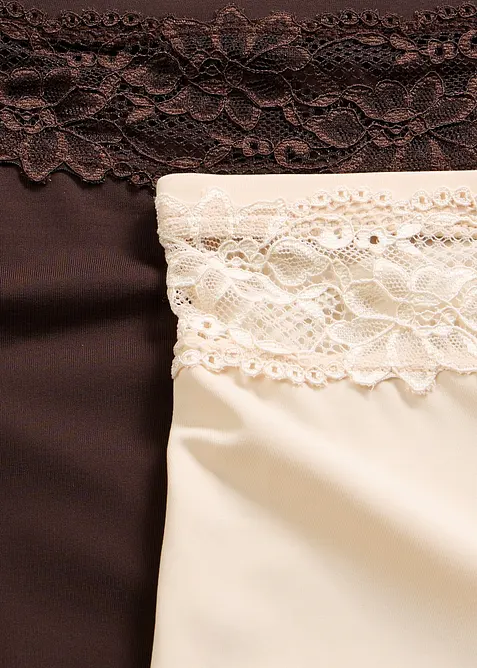 Trosa med l&auml;tt formande effekt (2-pack), bonprix