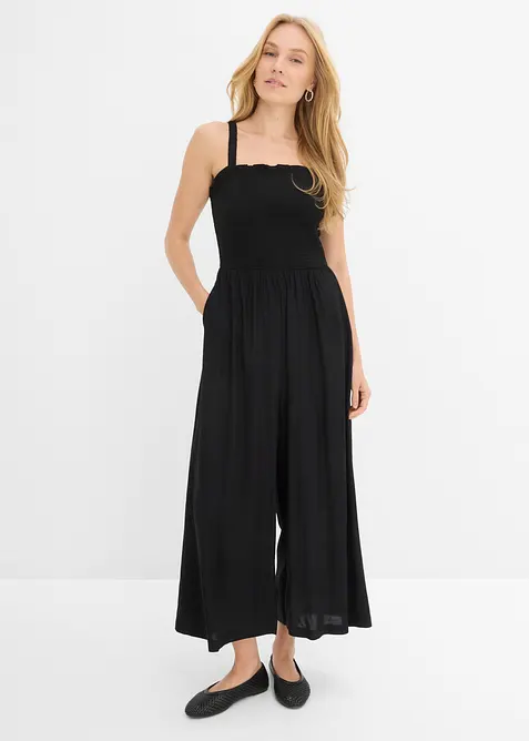 Jumpsuit i f&ouml;ljsam viskos, bonprix