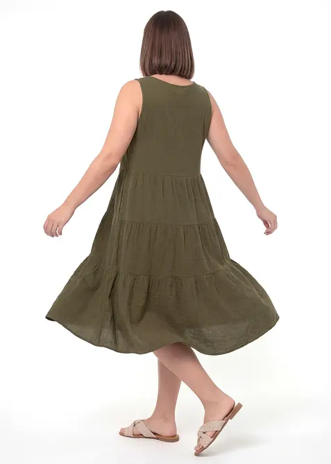 Muslinkl&auml;nning av bomull, bonprix