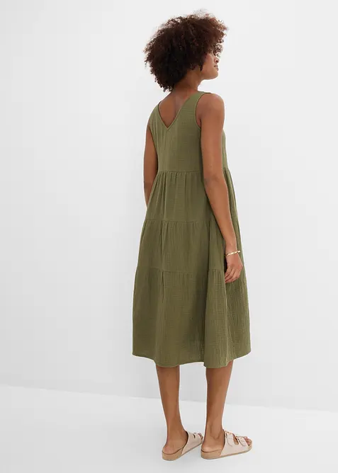 Muslinkl&auml;nning av bomull, bonprix