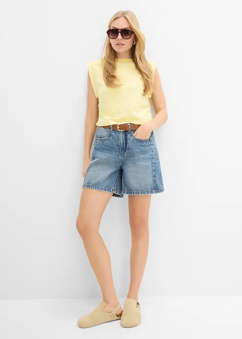 Topp av ren bomull, bonprix