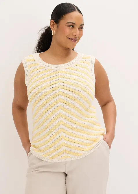 Stickat linne, bonprix