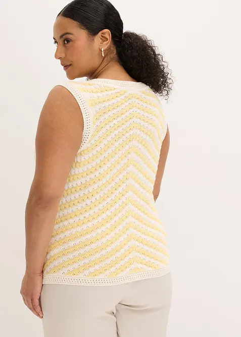 Stickat linne, bonprix