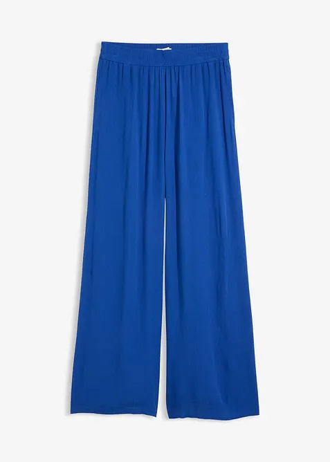 Byxa i dra p&aring;-modell av viskos med mjukt fall, bonprix