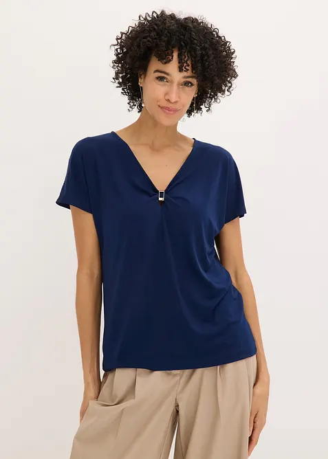 Topp med dekorativ ring, bonprix