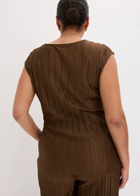 Plisserad topp, bonprix