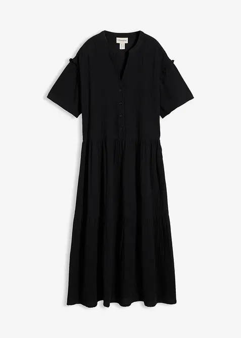Midikl&auml;nning av mjuk muslin, bonprix