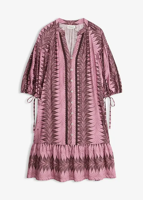 Minikl&auml;nning i mjuk viskosmix, bonprix