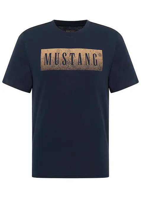 Austin T-shirt i ekologisk bomull fr&aring;n Mustang, Mustang Jeans
