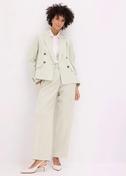 Kavaj i linneblandning, bonprix