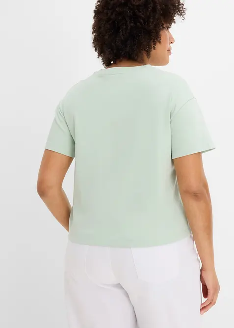 Vid T-shirt i ekologisk bomull, bonprix