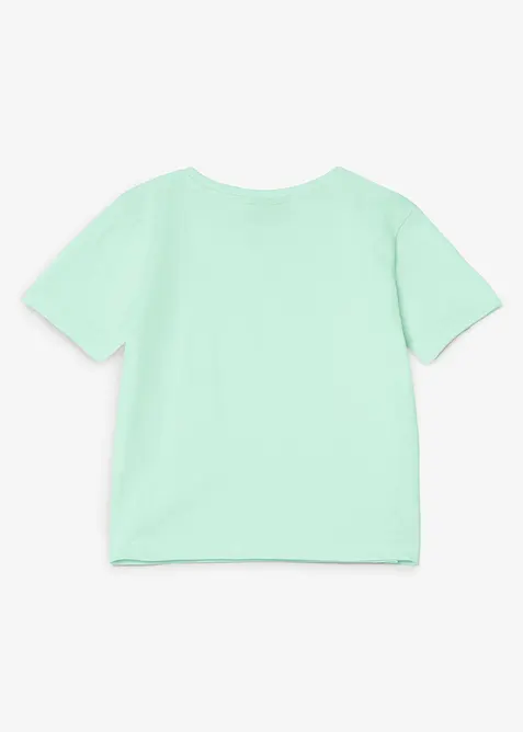 T-shirt i ekologisk bomull med v&auml;ndbara paljetter, bonprix