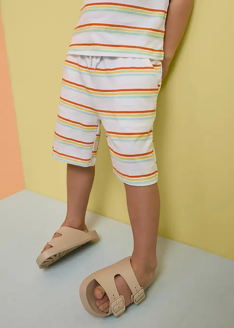 Jerseyshorts i ekologisk bomull (3-pack), bonprix