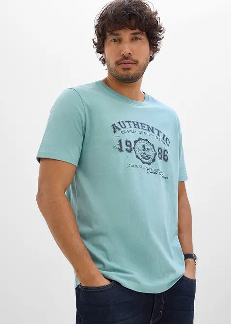 T-shirt i ekologisk bomull (2-pack), bonprix