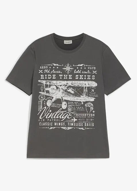T-shirt i ekologisk bomull, bonprix