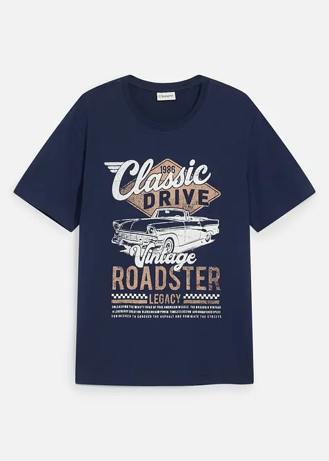 T-shirt i ekologisk bomull, bonprix