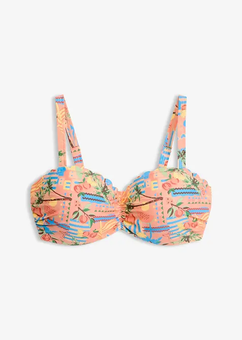 Bikini&ouml;verdel med bygel, bonprix