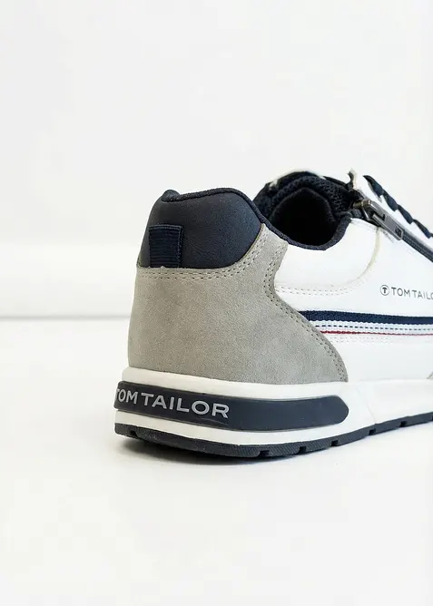 Sneakers fr&aring;n Tom Tailor, med dragkedja, Tom Tailor