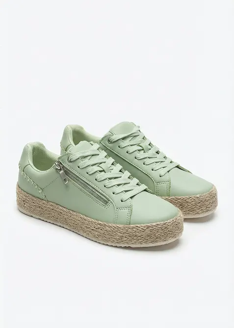 Sneakers med dragkedja, bonprix