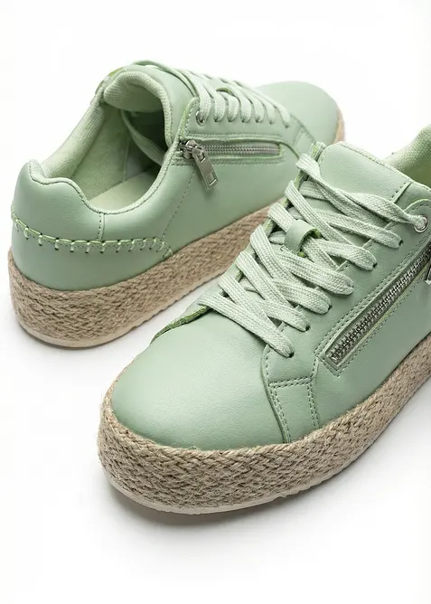 Sneakers med dragkedja, bonprix