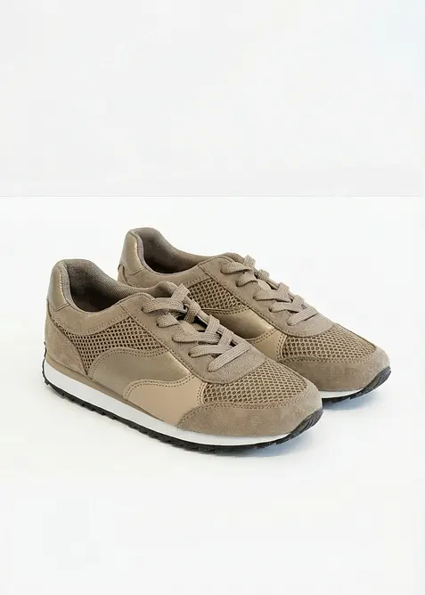 Sneakers med meshinf&auml;llning, bonprix