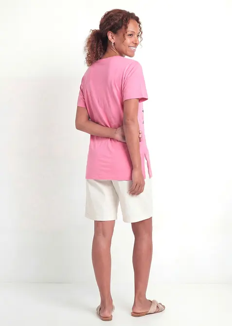 Topp i boxy modell av mjuk viskos, bonprix