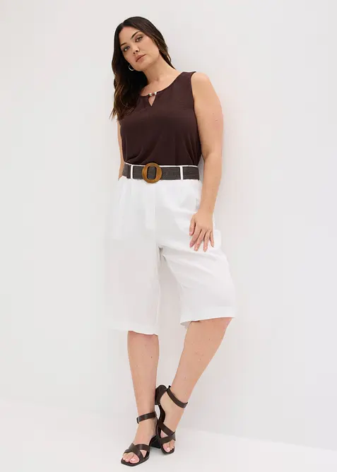 Shorts i mjuk viskosmix, bonprix