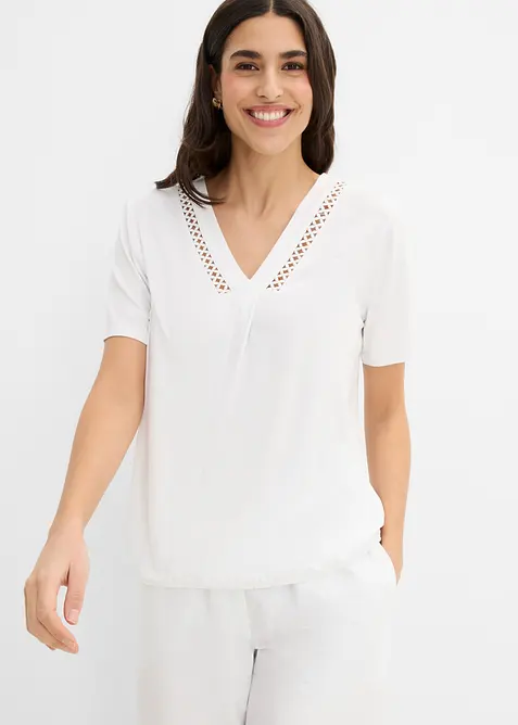 Topp i viskosmix, bonprix