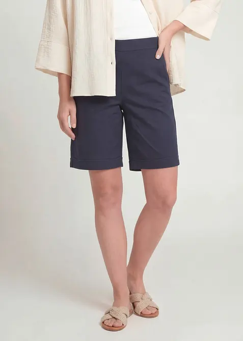 Shorts i bomull med stretch, bonprix