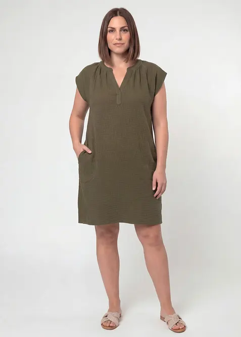 Minikl&auml;nning i bomull, bonprix