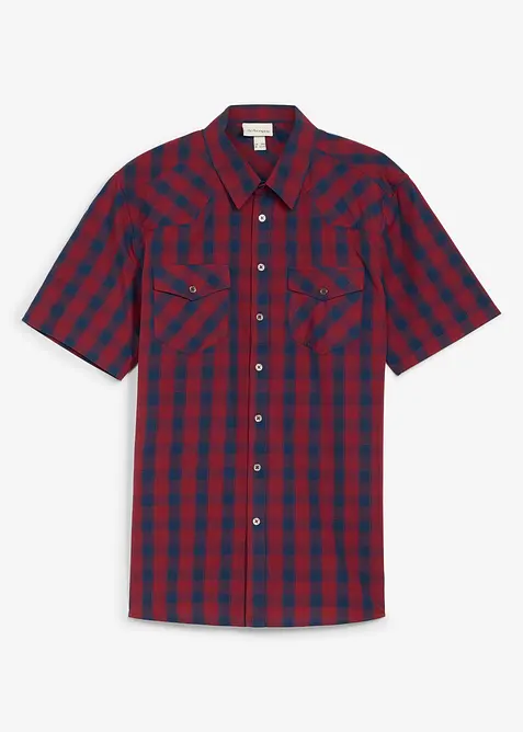 Kort&auml;rmad skjorta av ren bomull, bonprix