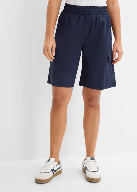 Snabbtorkande funktionsshorts med cargoficka, bonprix