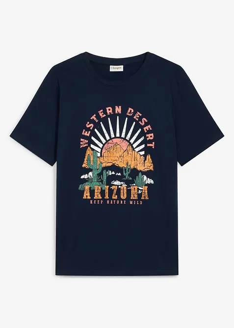 T-shirt i ekologisk bomull, bonprix