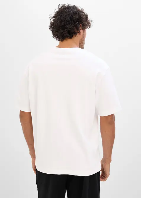 T-shirt i stabilt bomullsmaterial (2-pack), bonprix