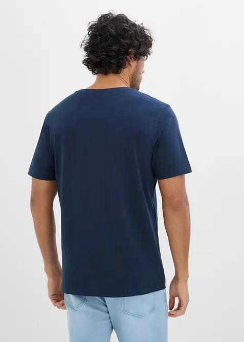 T-shirt i bomull med Italien-tryck, bonprix