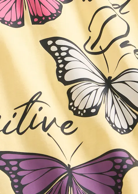 Kort nattlinne i ekologisk bomull, bonprix