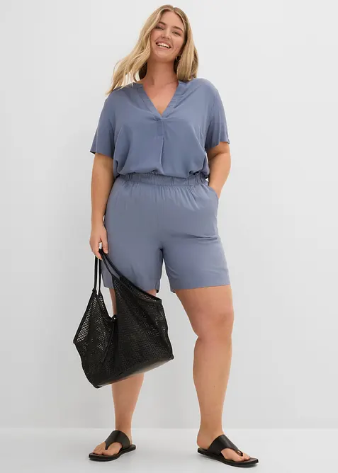 Shorts i viskos, bonprix