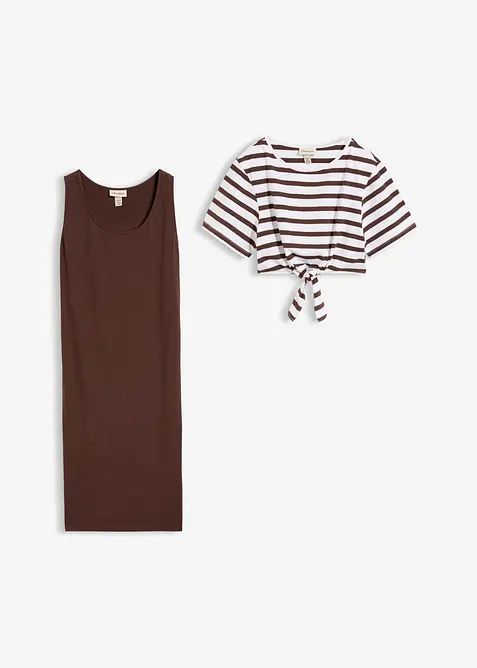 Mamma-/amningskl&auml;nning och -topp (2 delar), bonprix