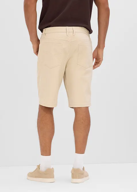 Stretchiga bermudas, klassisk passform, bonprix