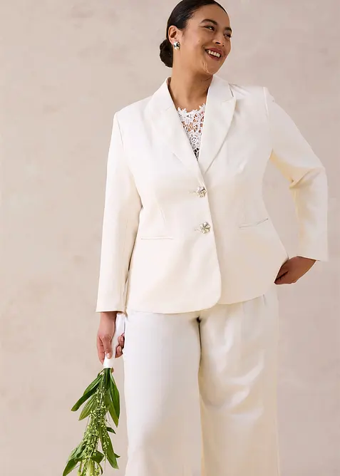 Kavaj med smyckesknappar, bonprix