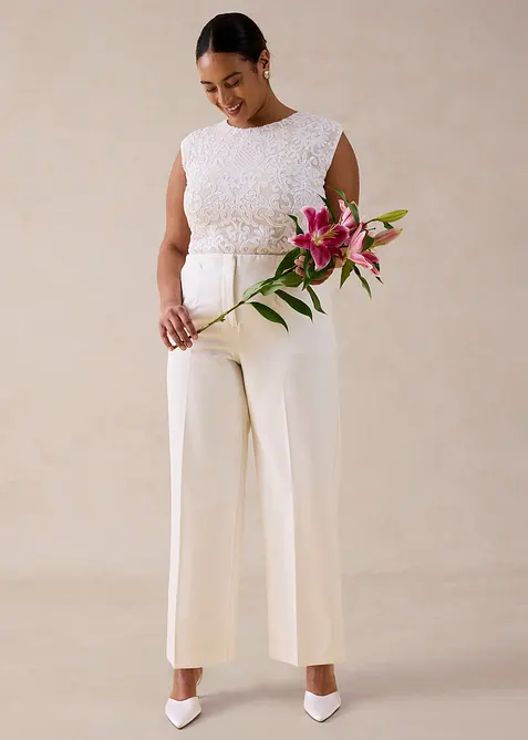 Byxa i vid modell, bonprix