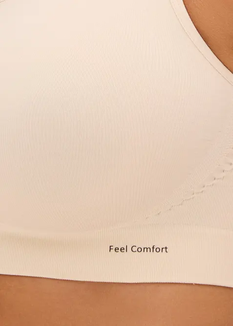 S&ouml;ml&ouml;s BH-topp fr&aring;n Feel Comfort (2-pack), bonprix