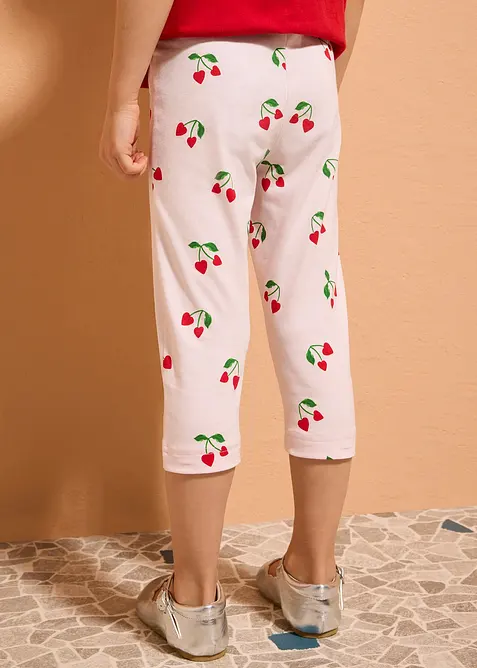 Caprileggings med ekologisk bomull och stretch (3-pack), bonprix