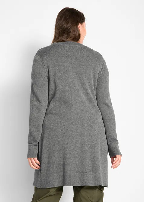 L&aring;ng cardigan, l&aring;ng&auml;rmad, bonprix