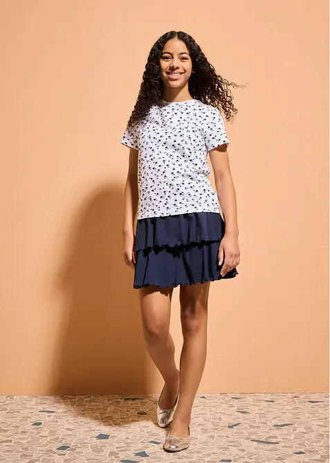 T-shirt i ekologisk bomull (2-pack), bonprix