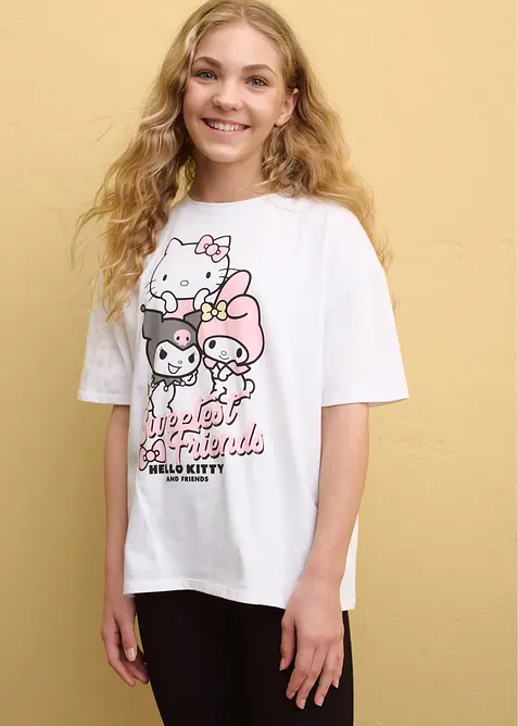 T-shirt i bomull med Hello Kitty-tryck, Hello Kitty